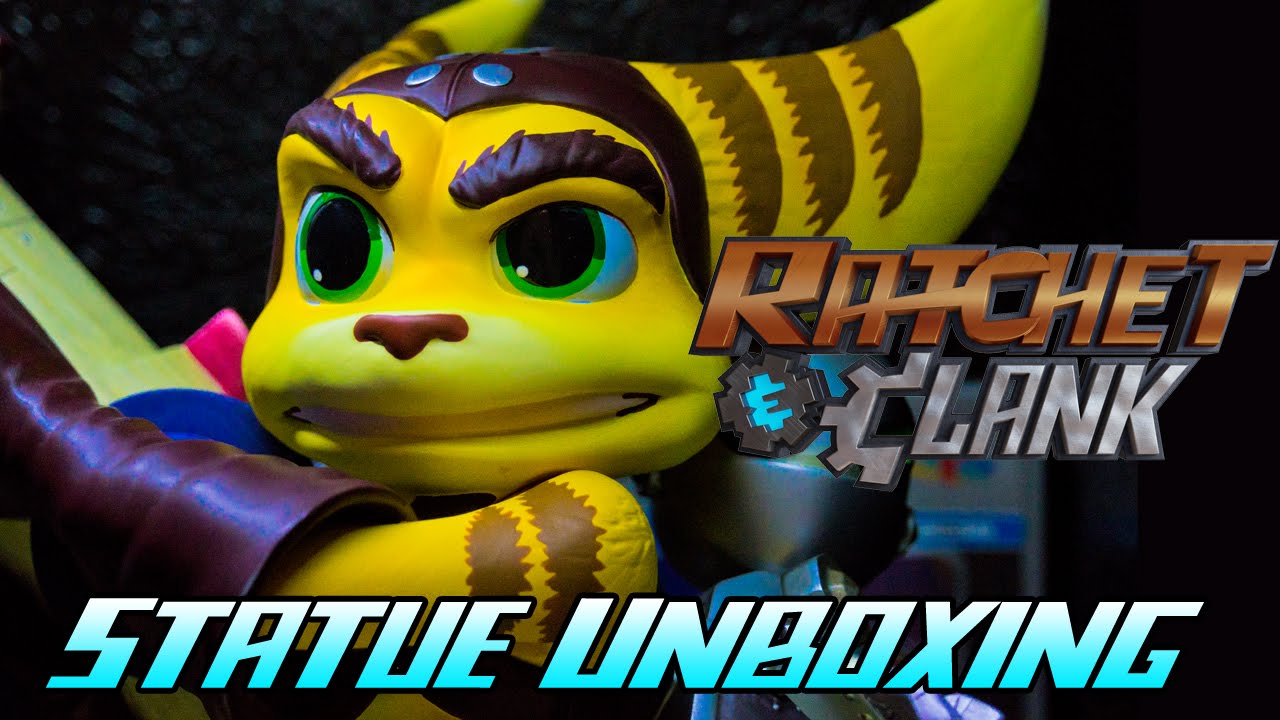 Ratchet & Clank Statue Unboxing and Overview (Gaming Heads Regular Version)