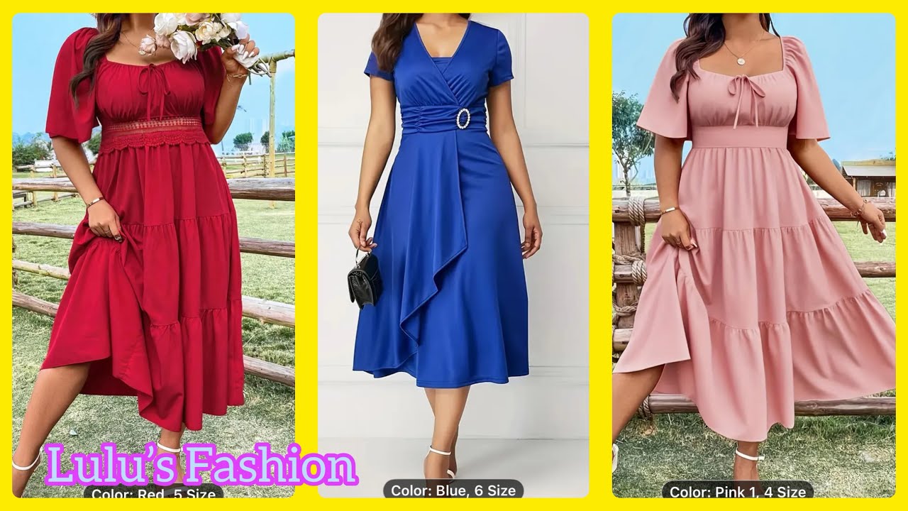 Vestidos Circulares #plussize #fashion #moda #plussizefashion #vestidos 
