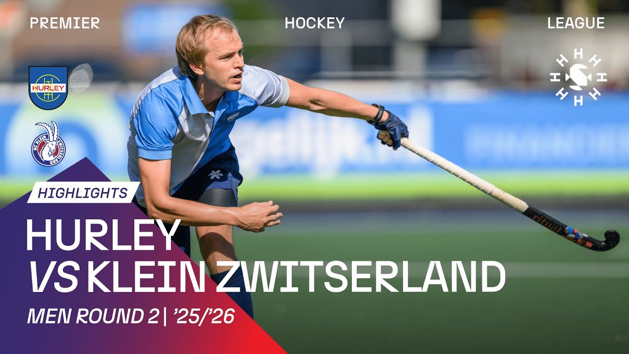 Tight battle in Round 2 🔥 HUR &ndash; KZ 🏑 Tulp Hoofdklasse Men &lsquo;25/&rsquo;26 | Highlights