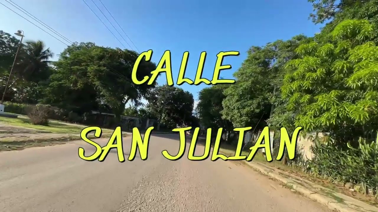 CALLE SAN JULIAN GÜINES MAYABEQUE CUBA 2025