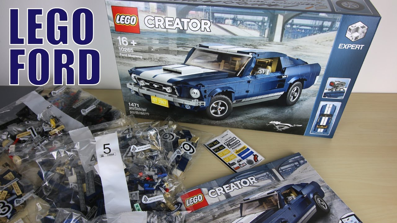 LEGO Creator Expert Ford Mustang 10265: Ausgepackt und erste Gedanken