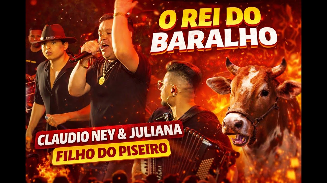 Claudio Ney e Juliana e Filho do Piseiro | O Rei do Baralho