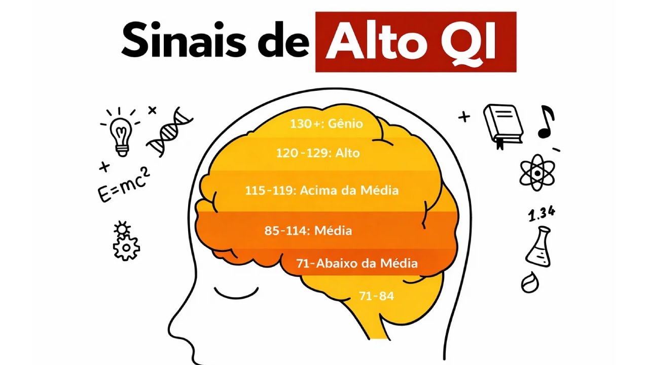 Só as pessoas com QI ALTO fazem isso