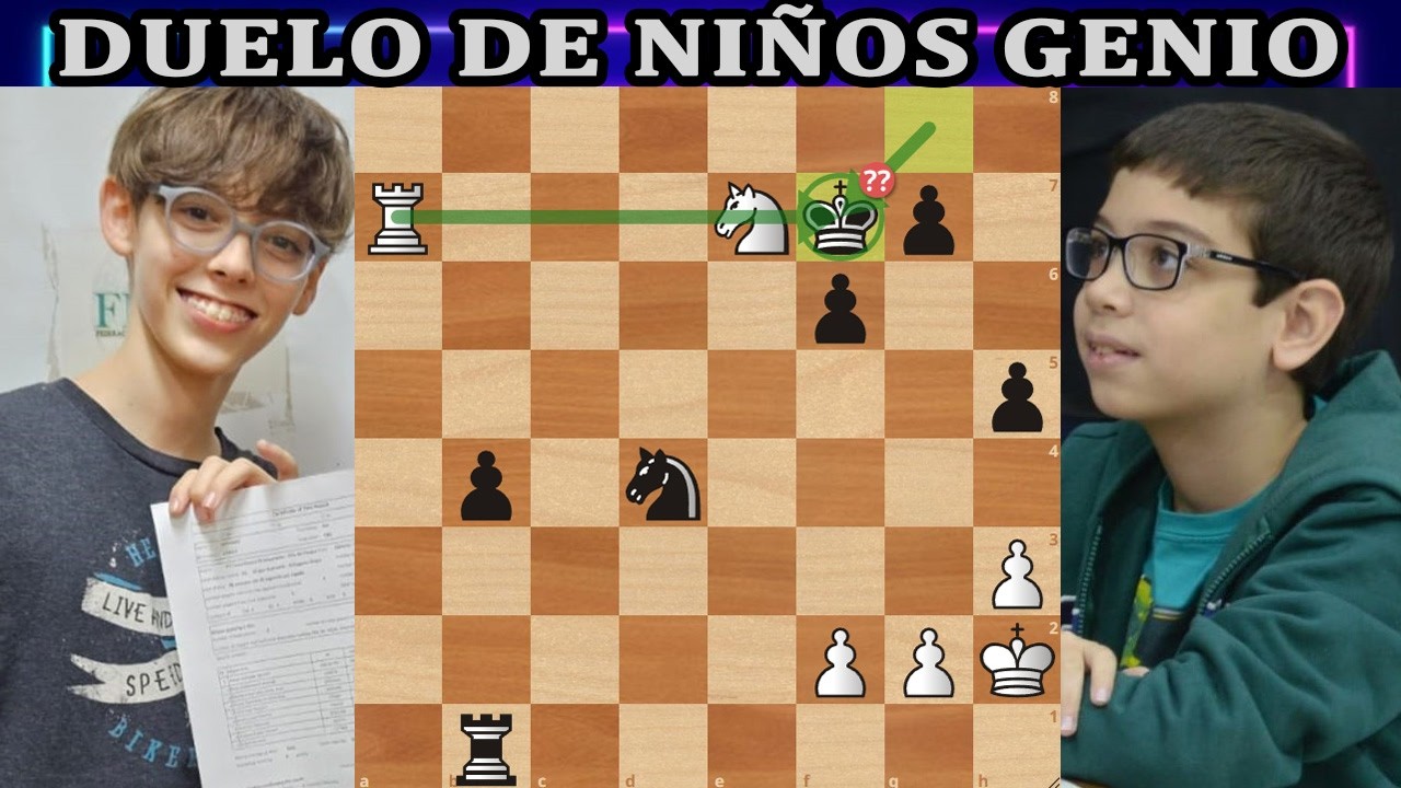 CUANDO DOS PRODIGIOS SE ENFRENTAN Faustino Oro vs Ilan Schnaider Titled Tuesday