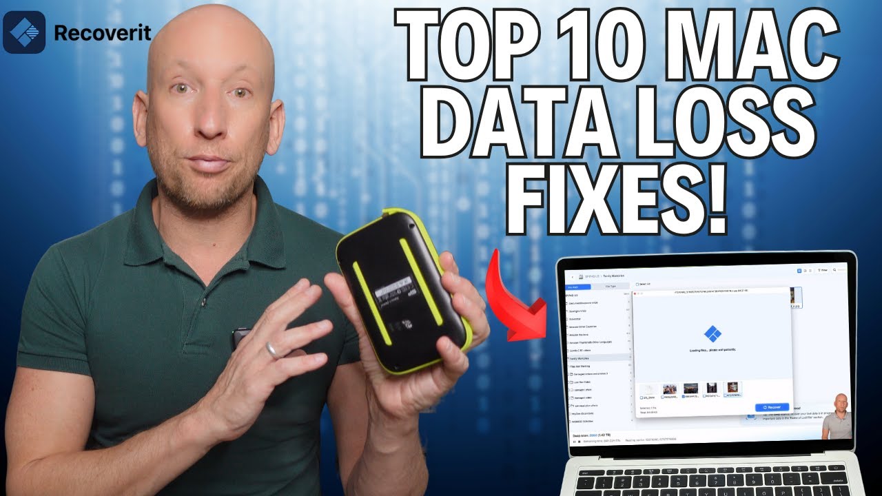 Wondershare Recoverit 14 Review (2026) | Top 10 Mac Data Loss Fixes