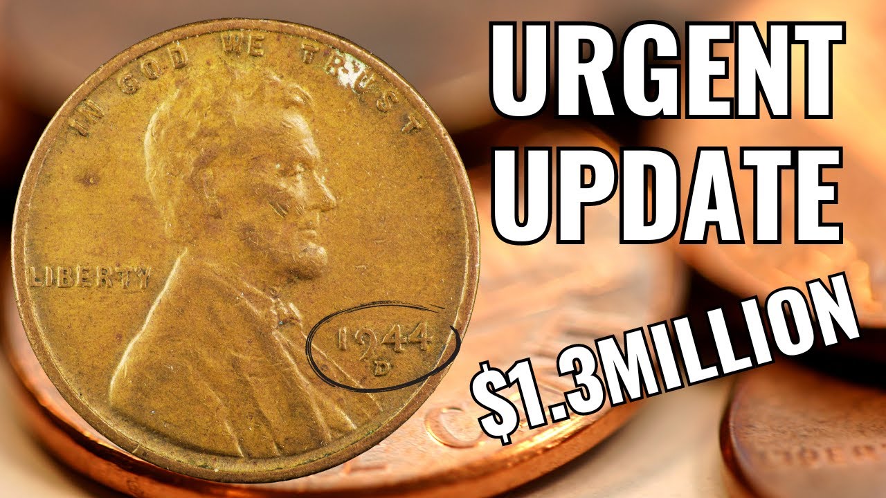 DO YOU HAVE MOST VALUABLE 1944 D MINT MARK USA WHEAT PENNY WORTH MILLIONS OF DOLLARS!