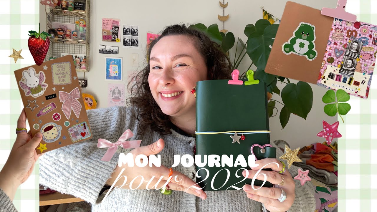 Je vous présente mon journal pour 2026 📓✨