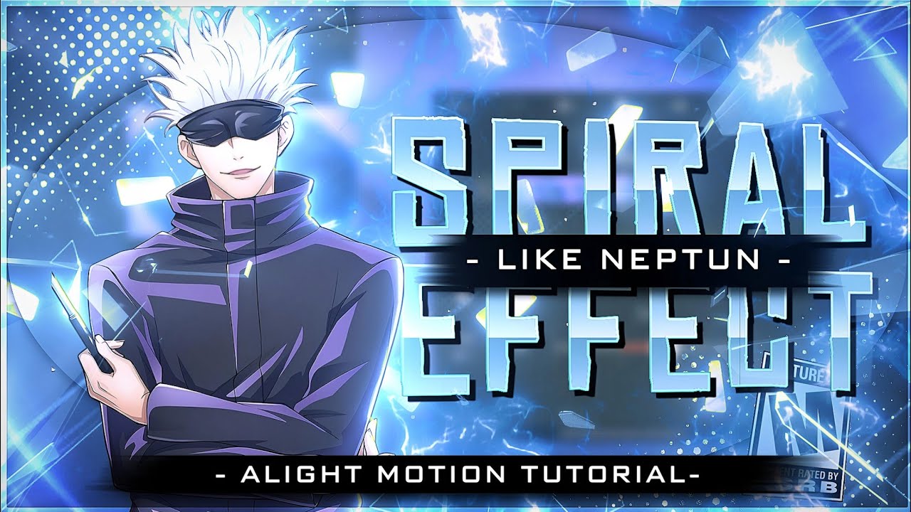How To make Spiral Effect like neptun In Alight motion | Amv Tutorial