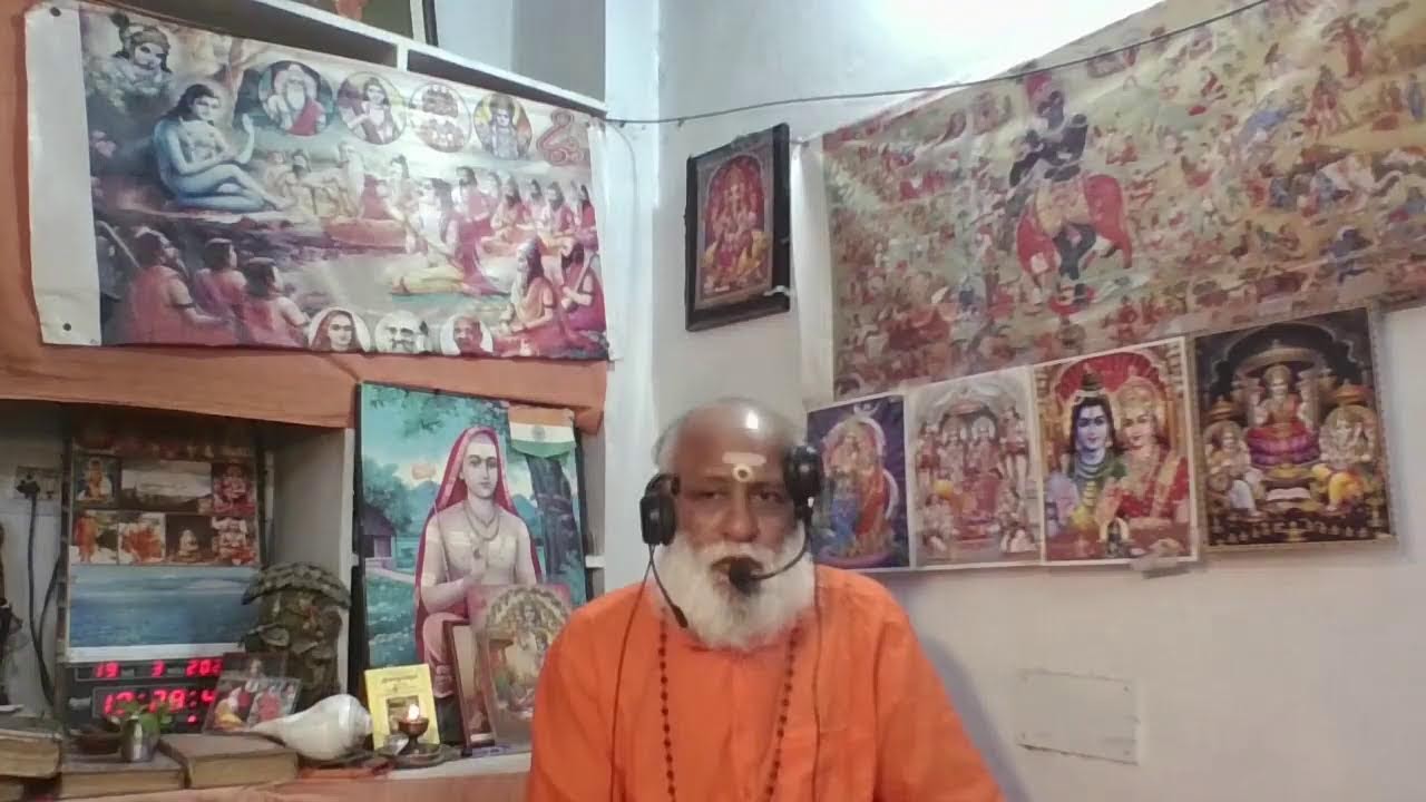 639 HINDI SATSANG ON LAGHU VAKYAVRUTTHI TITLE :SRI ADI SHANKARA GRANTHA ADHYAYANA SADHANA SRAVANTHI