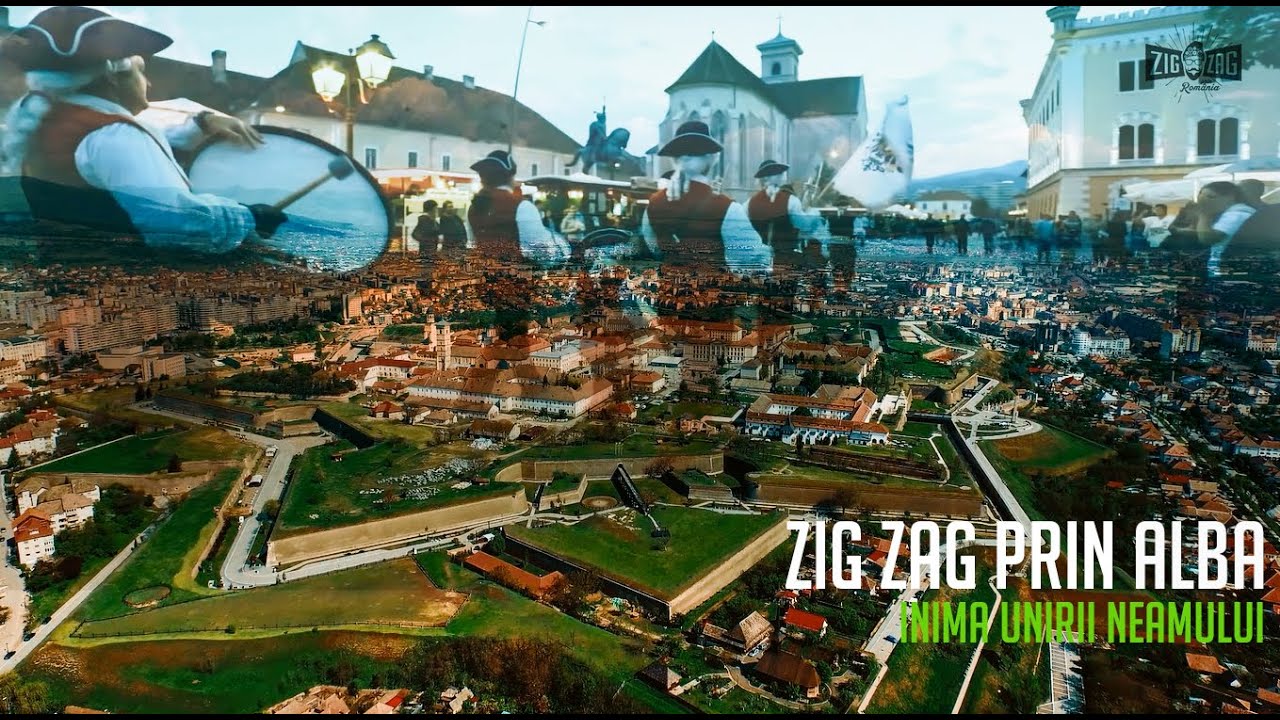 Zig Zag prin Alba - Inima Unirii Neamului - Hyperlapse 2016