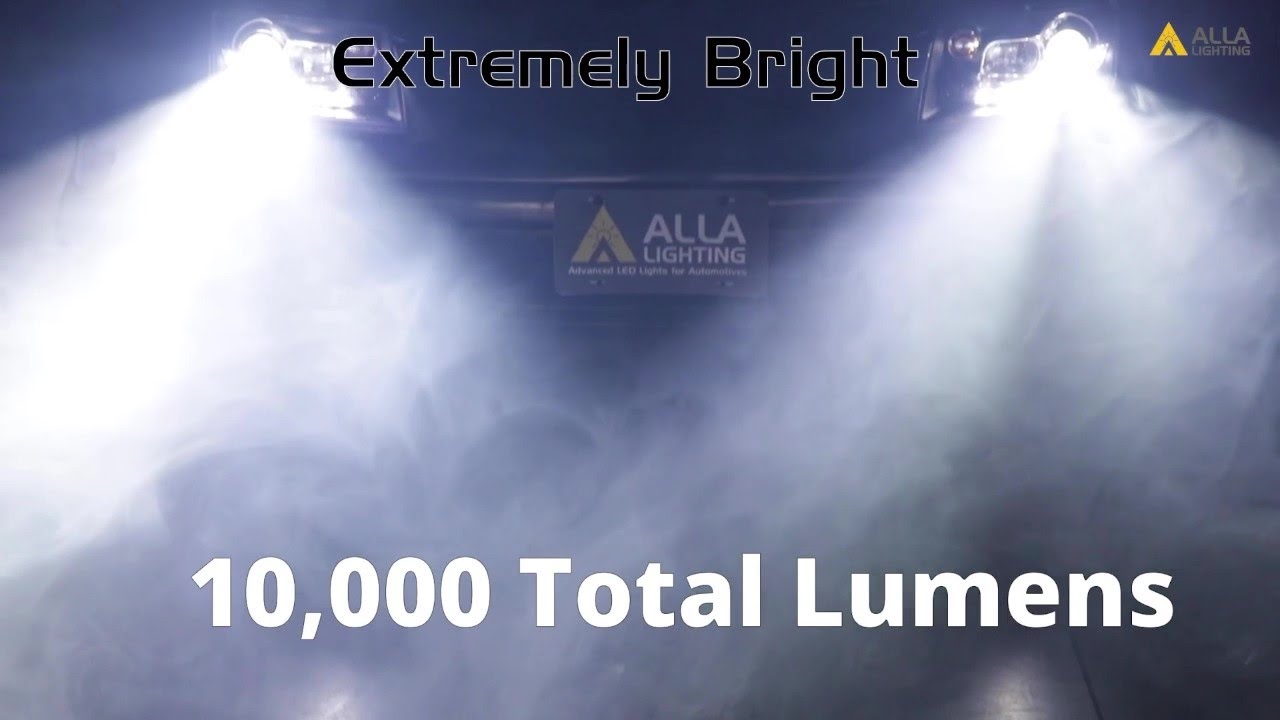 Новейшие светодиодные лампы для фар 2023 года от Amazon Live | Alla Lighting