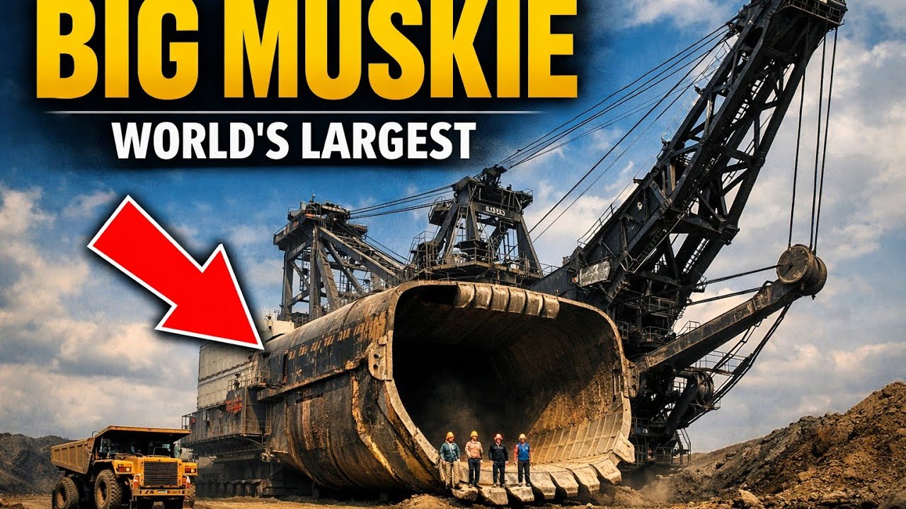 Big Muskie: The World’s Largest Earth-Moving Machine | Forgotten Ohio History