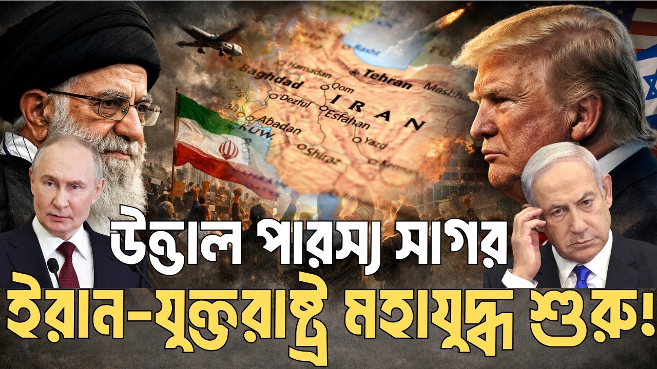 সমুদ্র আর মাটির গভীরে কী ফাঁদ পেতেছে ইরান? হাজার হাজার নৌ-সেনা আর যুদ্ধবিমান ইরানের দিকে! InfoTalkBD
