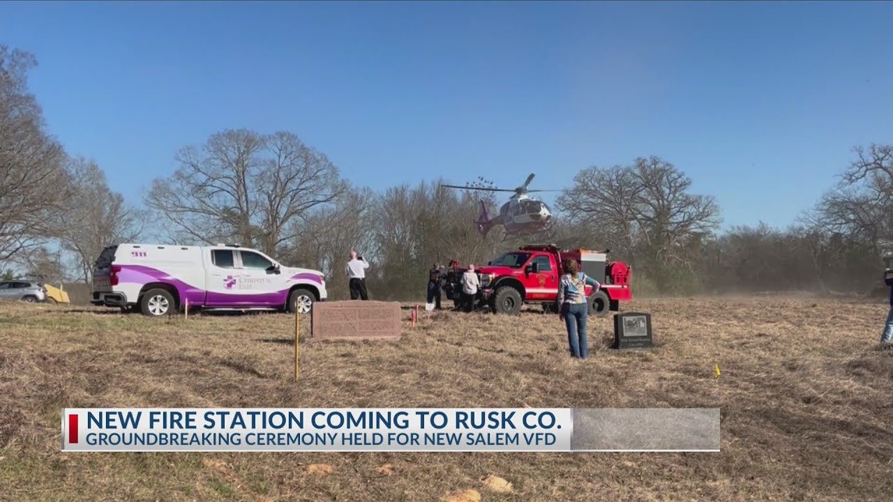 Rusk County breaks ground on new fire station