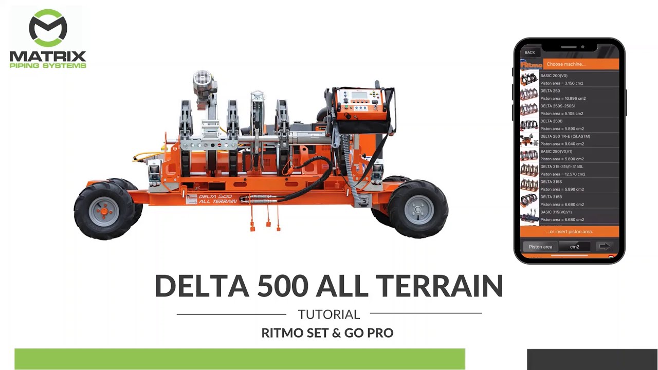 The Ritmo Delta 500 All Terrain | Set Up of Parameters Tutorial | Ritmo Set Go App