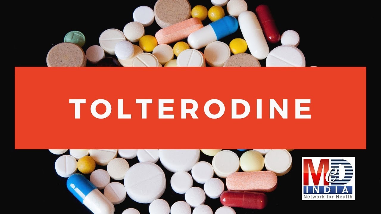 Tolterodine Used To Treat Overactive Bladder and Reduce Urinary Urgency