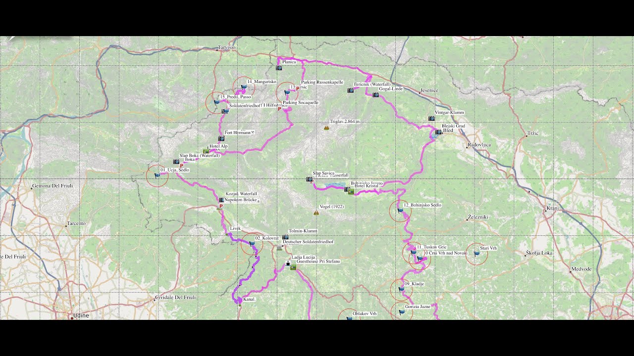 Motorradreisen planen  --   am Beispiel Slowenien