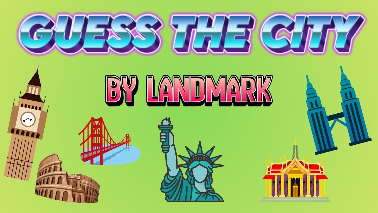 Only 1% Can Guess All 30 Cities by Landmark 🌍
