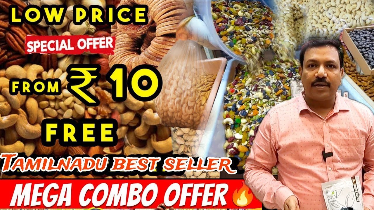 Best Dry fruit and Nuts🥜 Shop in Chennai | Full Detail Explained video🤯எங்கும் கிடைக்காத விலையில்💯