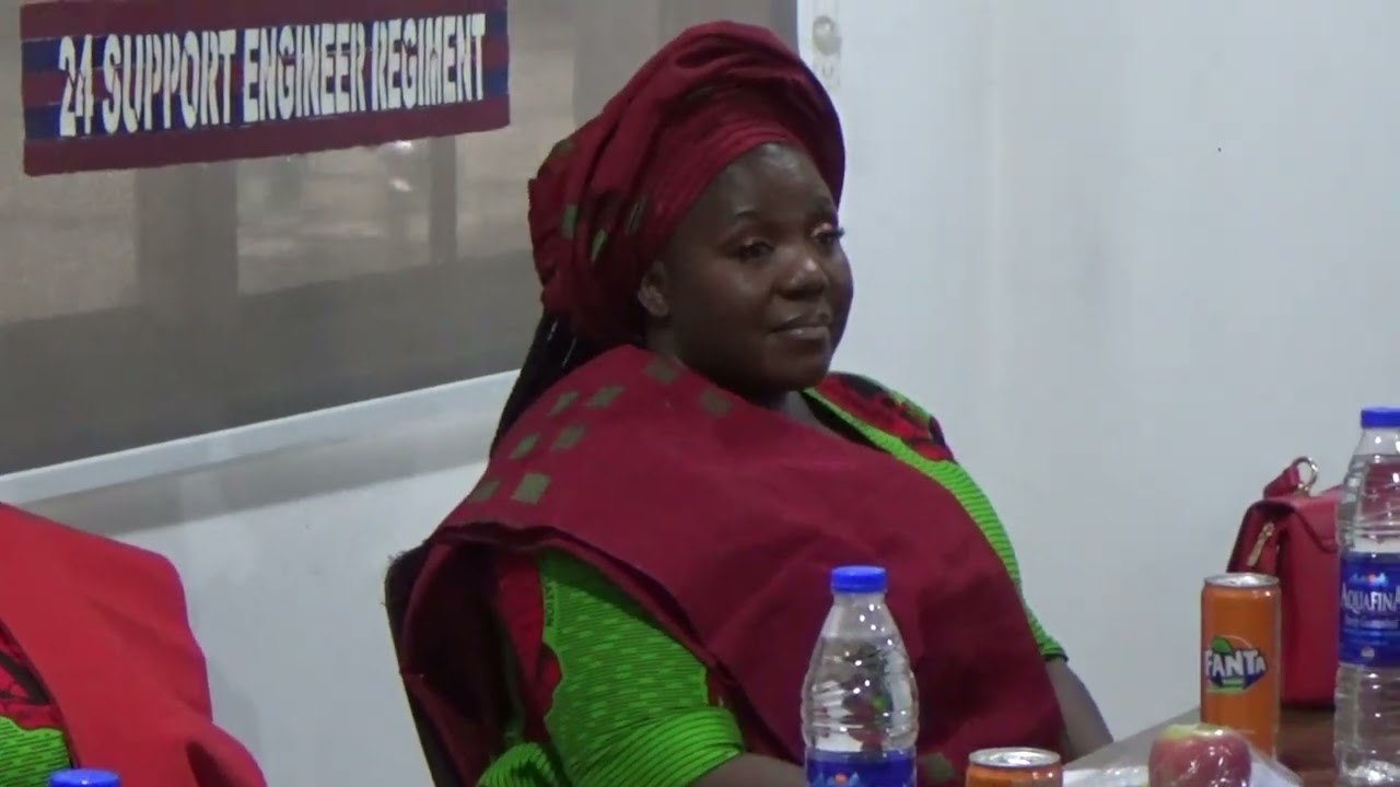 Wife of GOC 82 Div.  Mrs Hilda Ijeoma Fadairo visits Nkwegu Military Cantonment Abakaliki