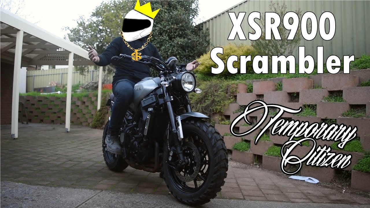 Yamaha XSR900 Scrambler - Engine Crash Cage