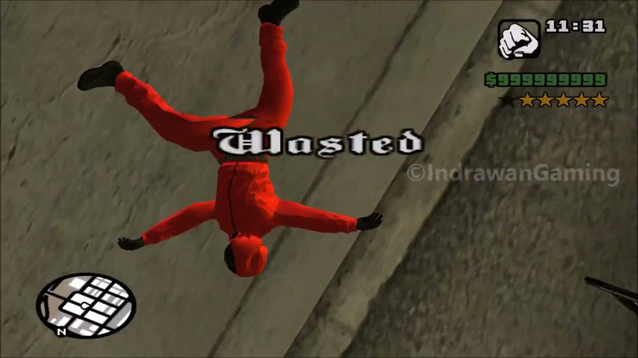 GTA San Andreas - Pink Soldier CJ Rampage in Las Venturas
