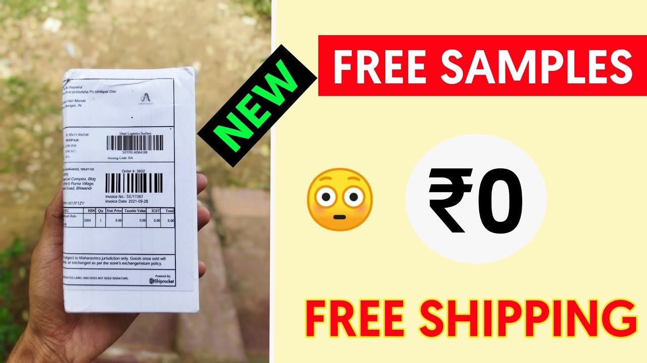 2 New Free Samples | Totally Free | Free Sample in India | Free Products | Free Earning Tech