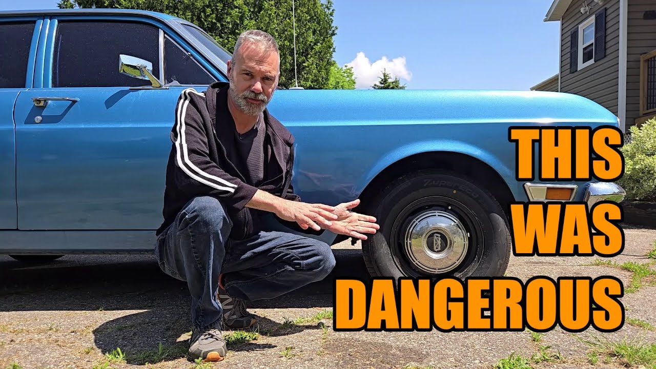 Shocking discovery found with brakes on 1968 Ford Falcon!