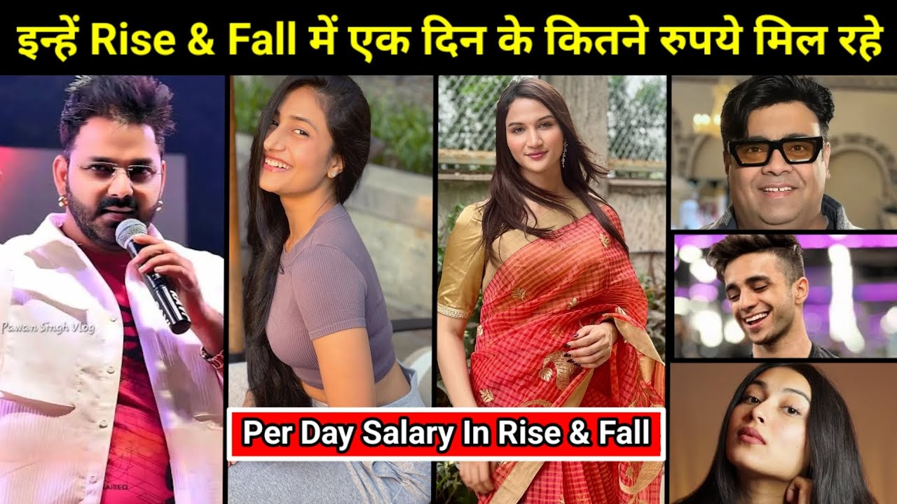 Per Day Salary Of Rise And Fall Show | Rise & Fall | Pawan Singh, Dhanshree, Anaya, Kiku | Fight