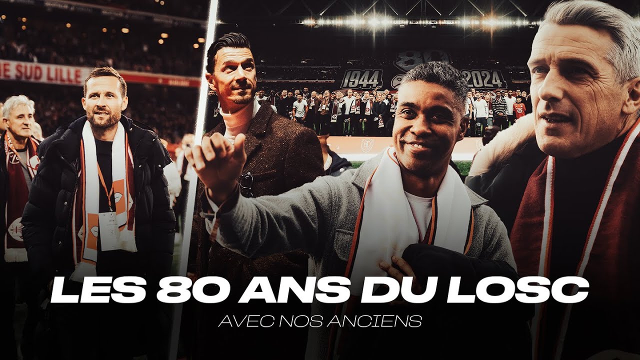 LOSC INSIDE I Les 80 ans avec nos anciens 🔥