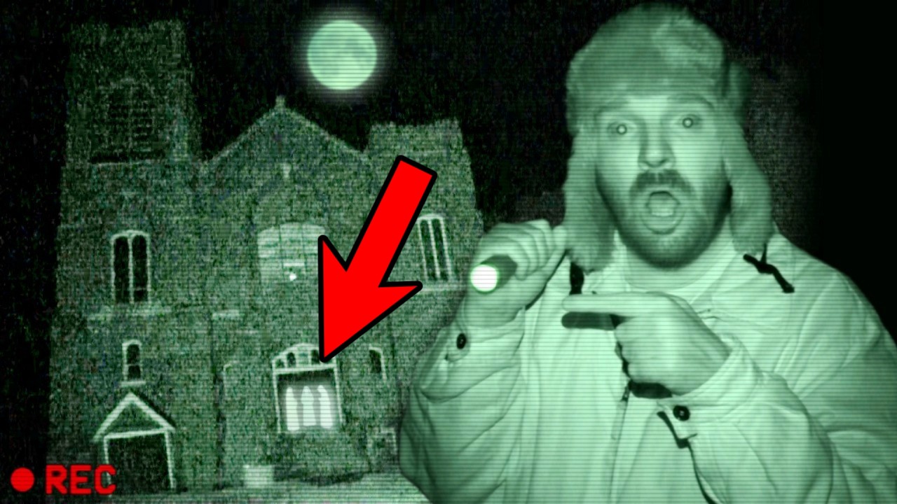 Terrifying Night Alone in a Haunted Convent... The Nuns Chased Me Out (VERY SCARY)