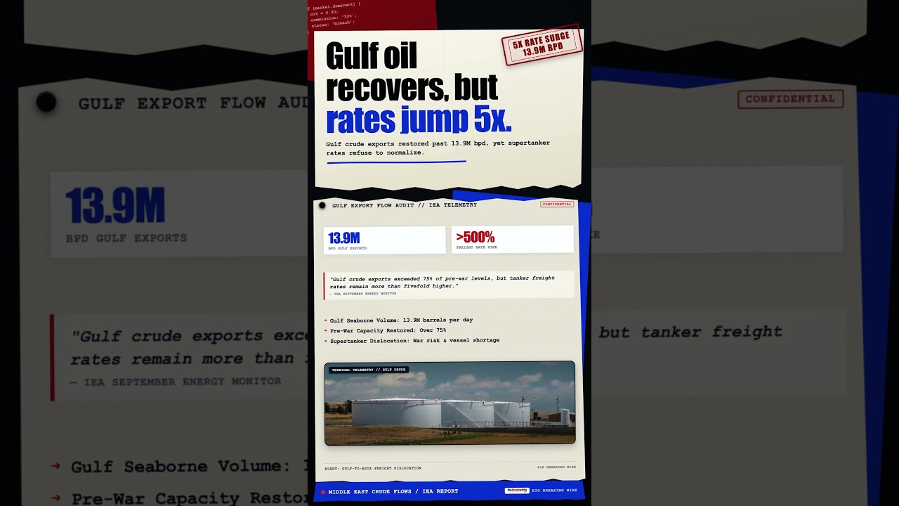 Shipping ONE Supertanker of Oil Now Costs $81 Million?! #shorts