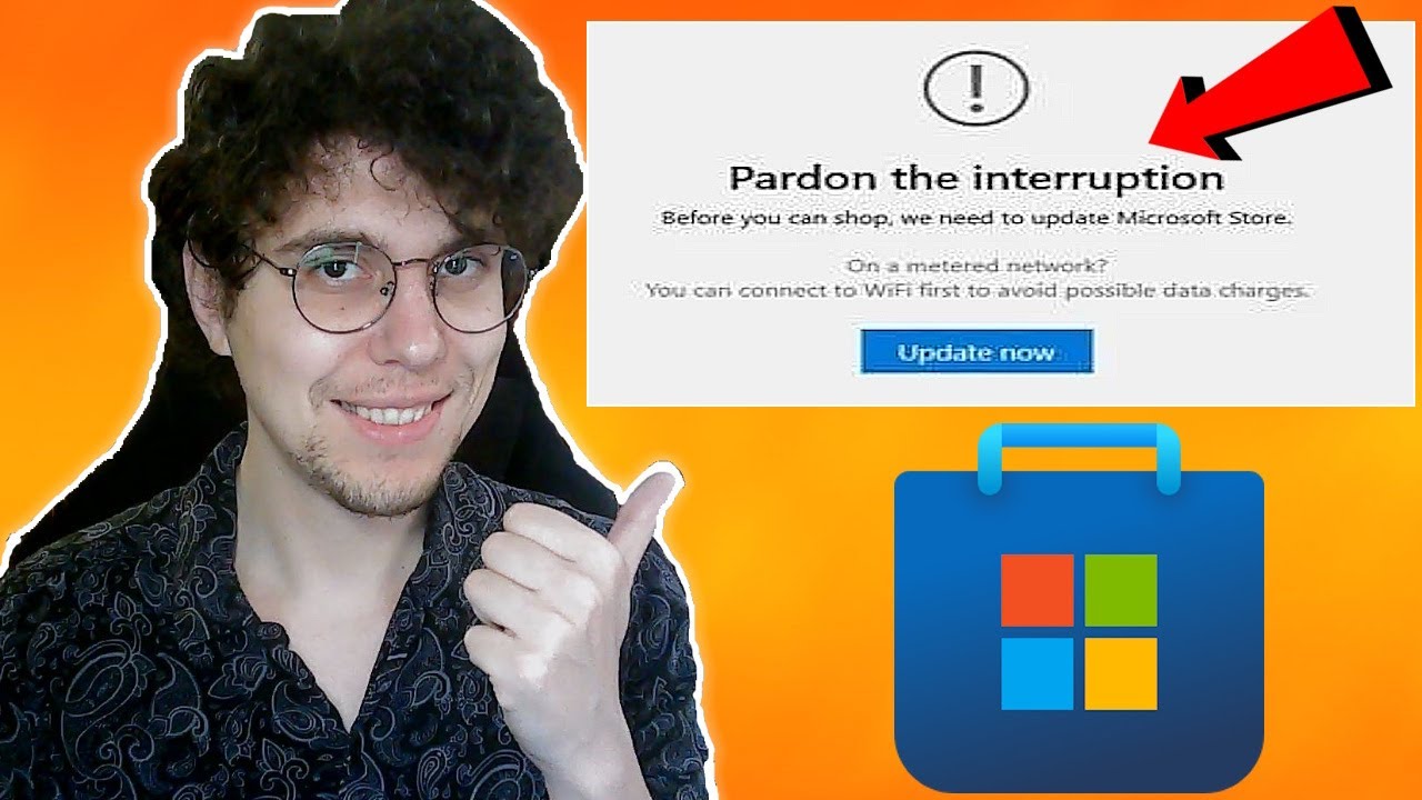 How To Fix Pardon The Interruption In Microsoft Store On Windows PC