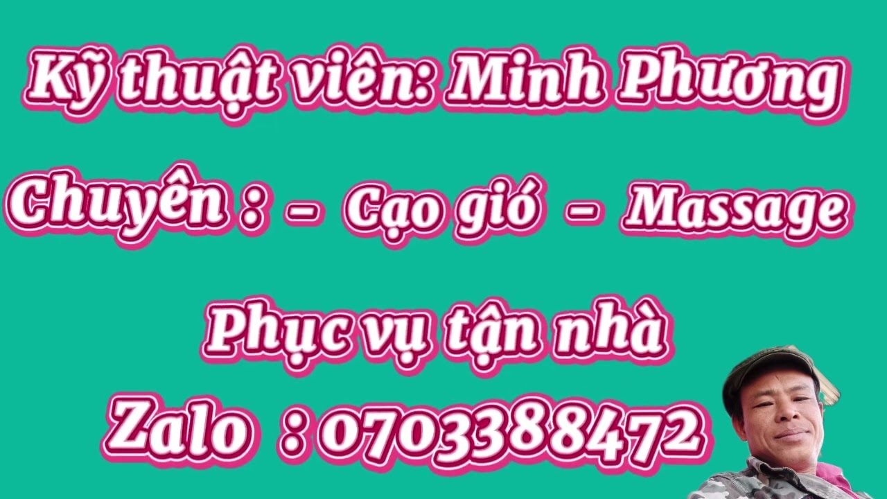 Cạo gió phục vụ tận nhà
