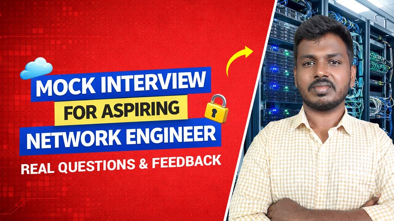 Mock Interview for Aspiring Network Engineer | Real Questions & Feedback