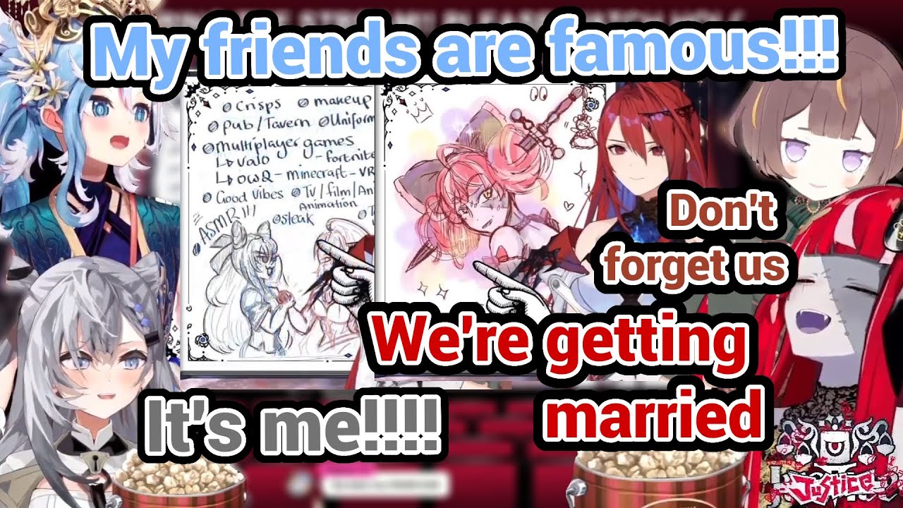 Ollie Anya Kobo Zeta Reacting to Elizabeth Draw Zeta and Ollie in Her Debut Stream!!!
