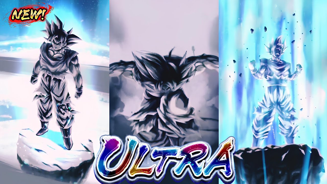 NEW LF ULTRA MUI GOKU CARD ART ANIMATIONS EDIT 🔥!! Ft.BLZ [Dragon Ball Legends]