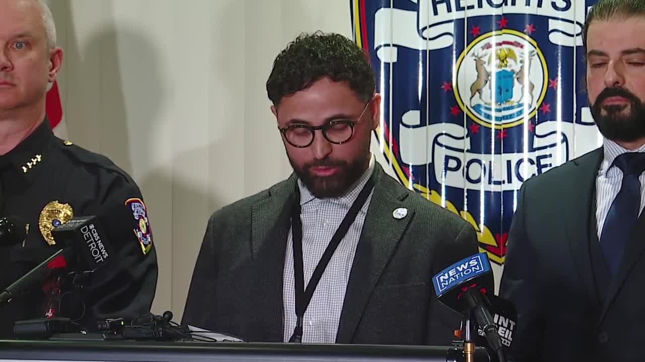 Dearborn Heights officials hold news conference in wake of Temple Israel attack