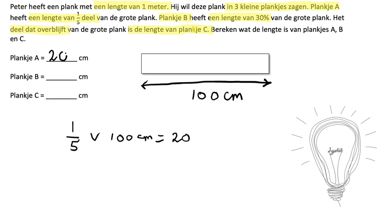 Breuken: Verhaaltjessom & uitleg - moeilijk