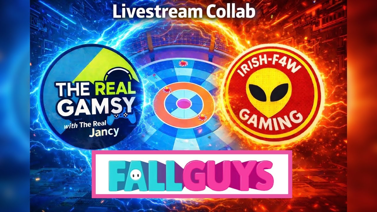 Fall Guys livestream Collab - Irish-F4W Gaming w/ thereal_gamsy  @thereal_gamsy