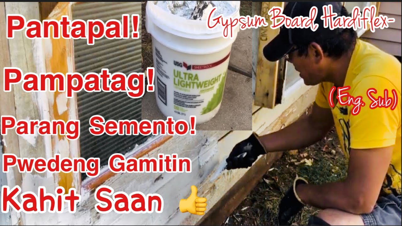 Kahit Anong Butas Diyan 😁 Eto The Best Na Pantapal Na Parang Semento Pag Tumigas 👍