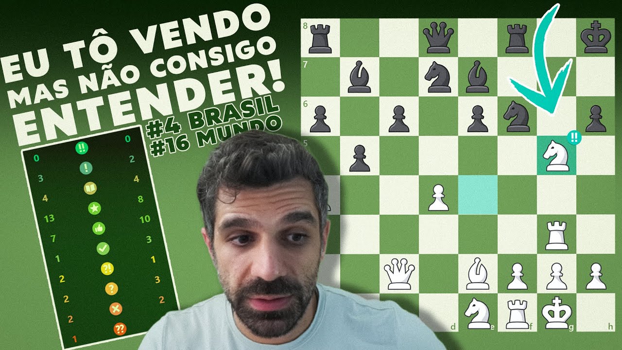 O Stockfish enlouqueceu com esse SACRIFÍCIO!  - Em busca do Top 1 #S01E131