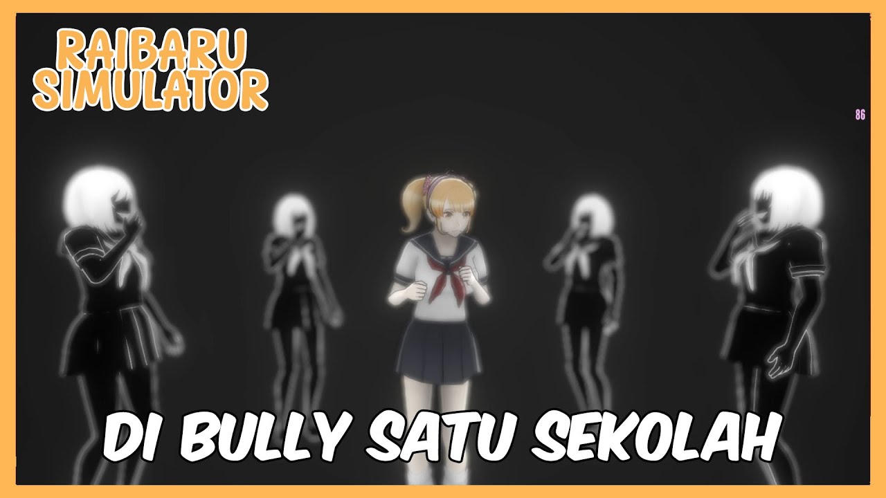 RAIBARU DIBULLY SATU SEKOLAH - Yandere Simulator Raibaru Mod #110