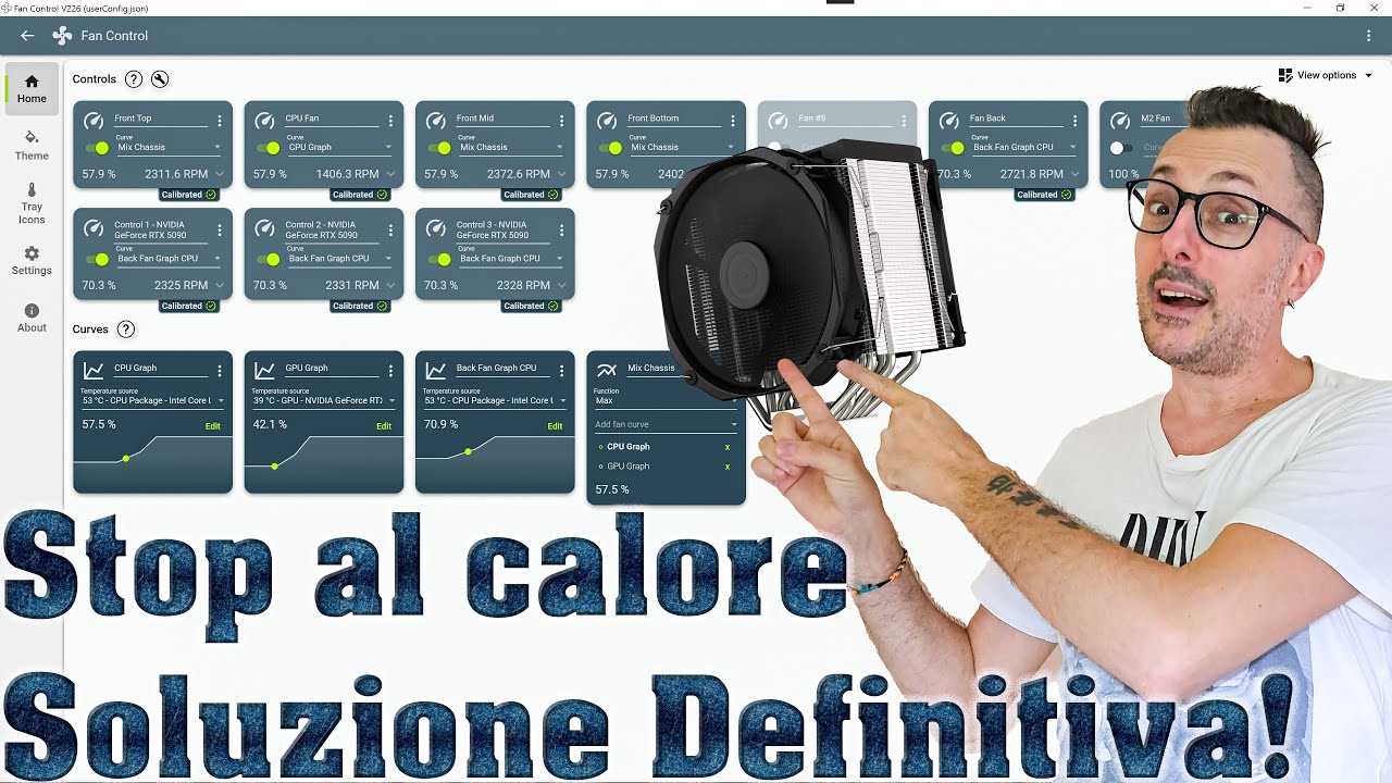Stop al calore PC! FanControl: Soluzione Definitiva | Guida Completa + Configurazione Perfetta 2025