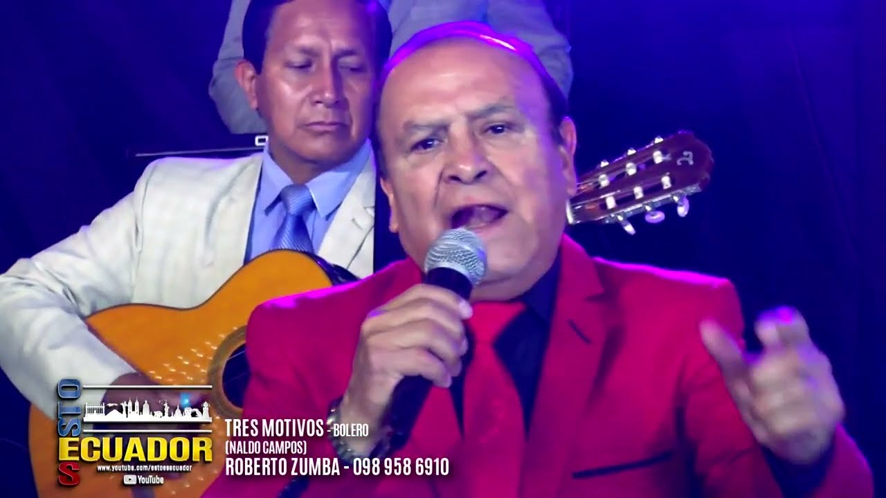 TRES MOTIVOS   BOLERO ROCKOLA   ROBERTO ZUMBA