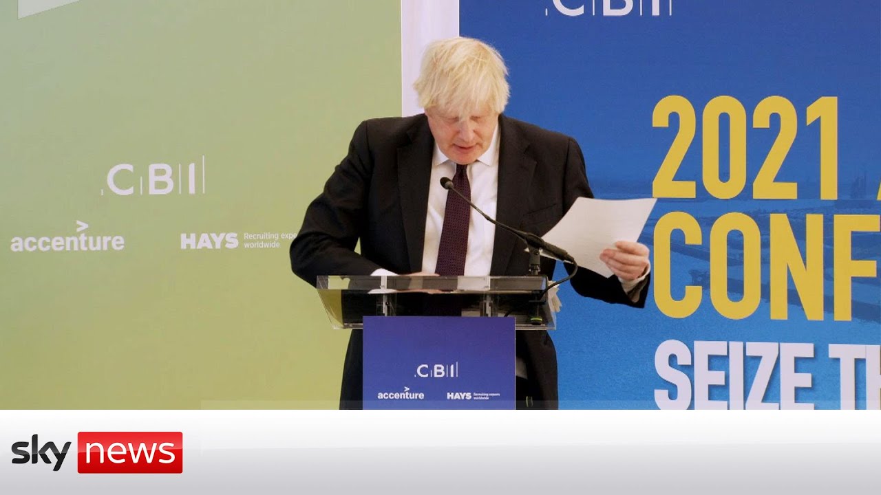 'Who's been to Peppa Pig World?' Stumbling Boris Johnson stuns business bosses