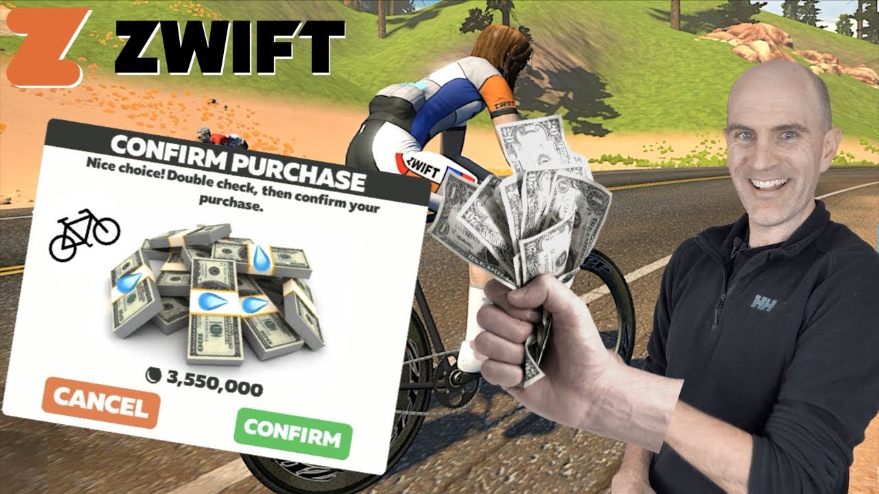 ZWIFT: Purchasing the Most Expensive Bike In-Game // 3,550,000 Drops! 💧