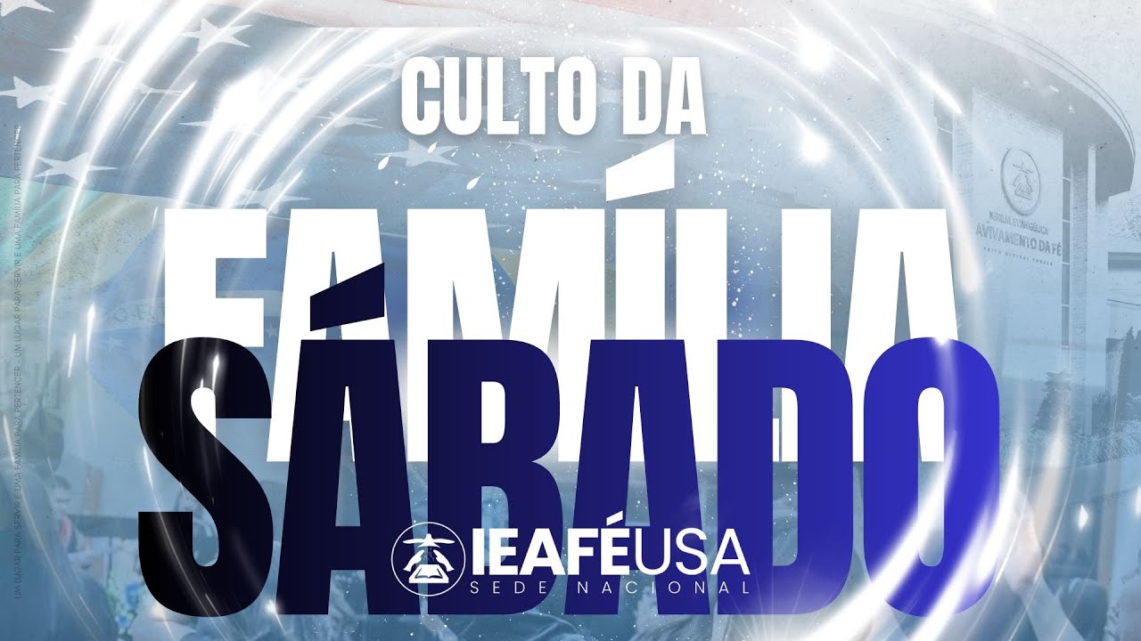 Igreja Evangélica Avivamento da Fé USA - Culto da Família - 01/24/2026
