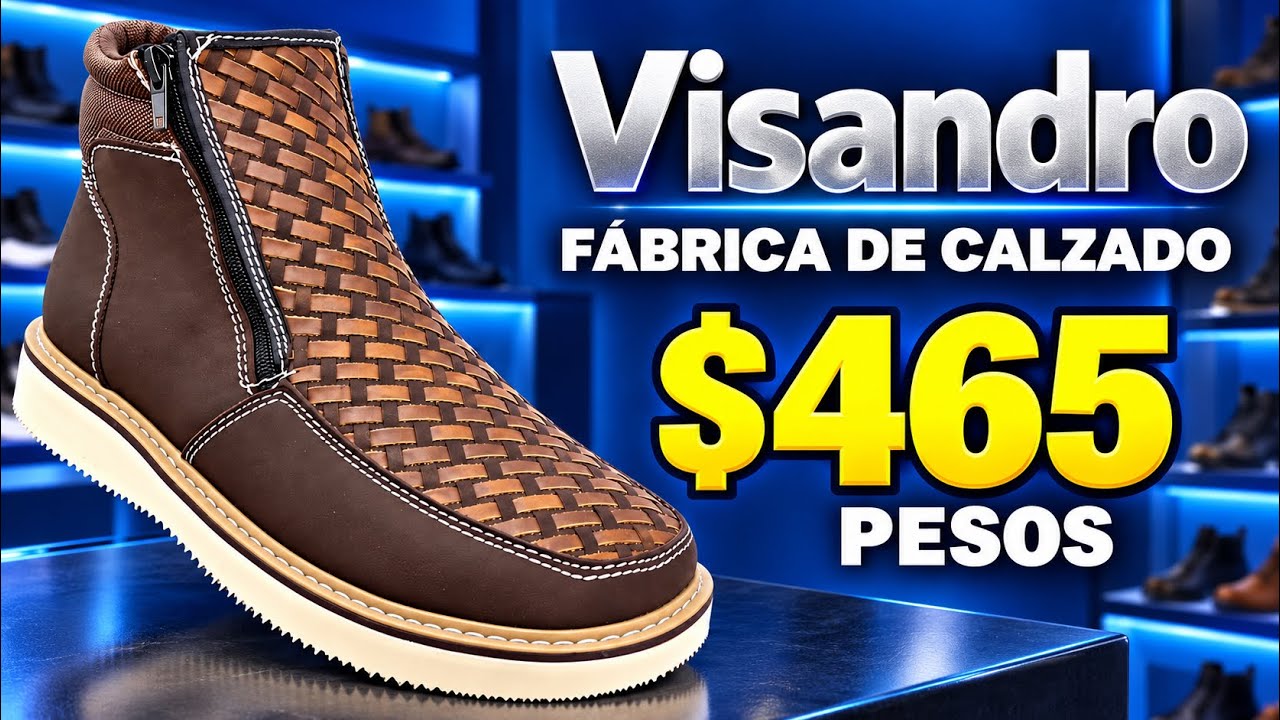 Visandro Fabricante de Calzado en piel con venta por Catálogo  de  León Guanajuato #Zapatos #Botas 