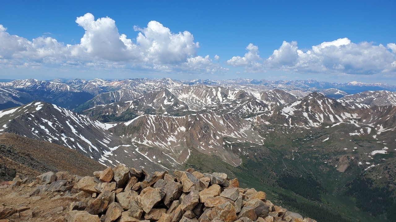 Hiking to the Summit of Mt. Elbert - Our First 14er